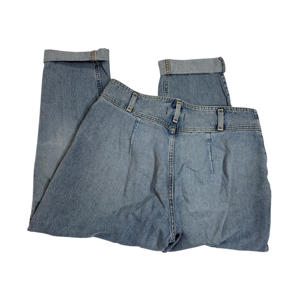 Abercrombie & Fitch Mom Jeans Women's 30/10R High Rise Button Fly No Back Pocket